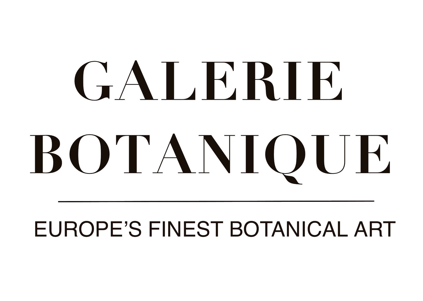 Galerie Botanique